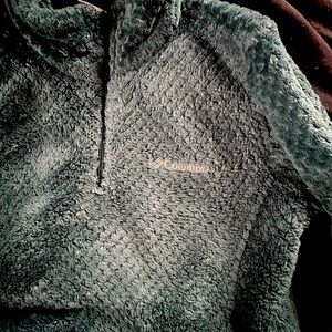 Columbia jacket- quarter zip up-